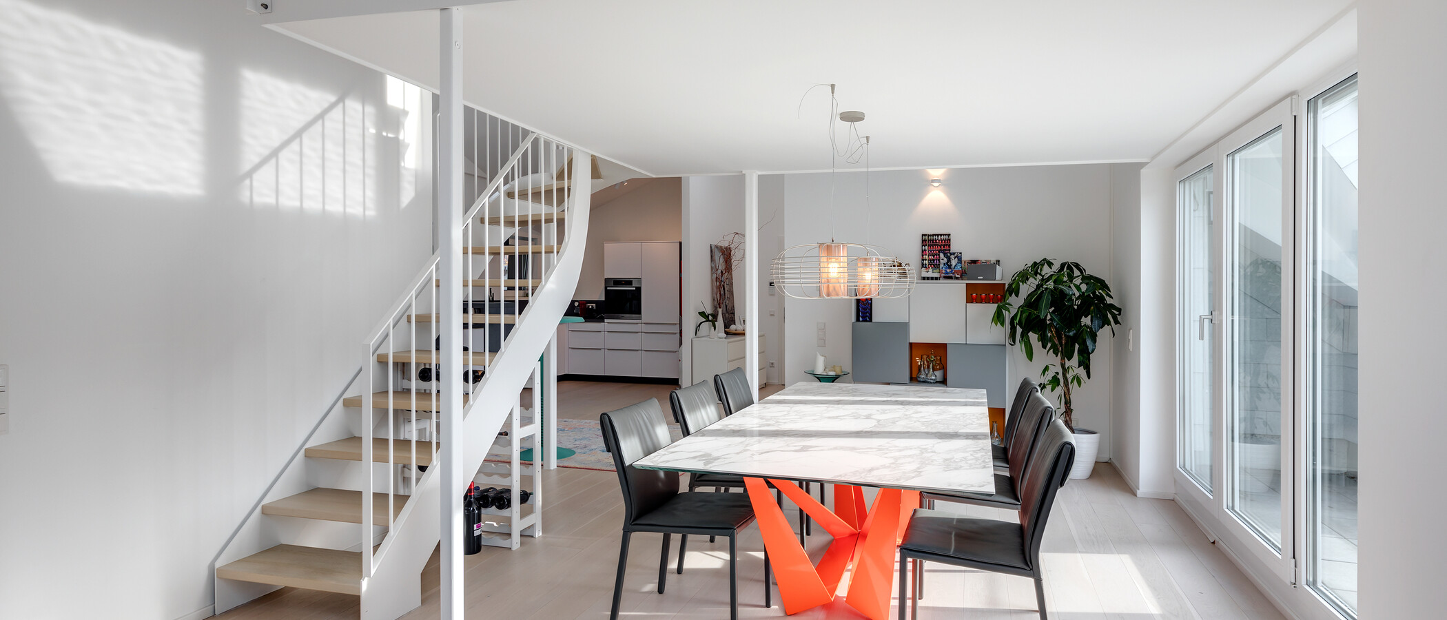 Tagterrasse-lejlighed München Schwabing-West (rund um den Bonner Platz) 01 Spiseplads 11304