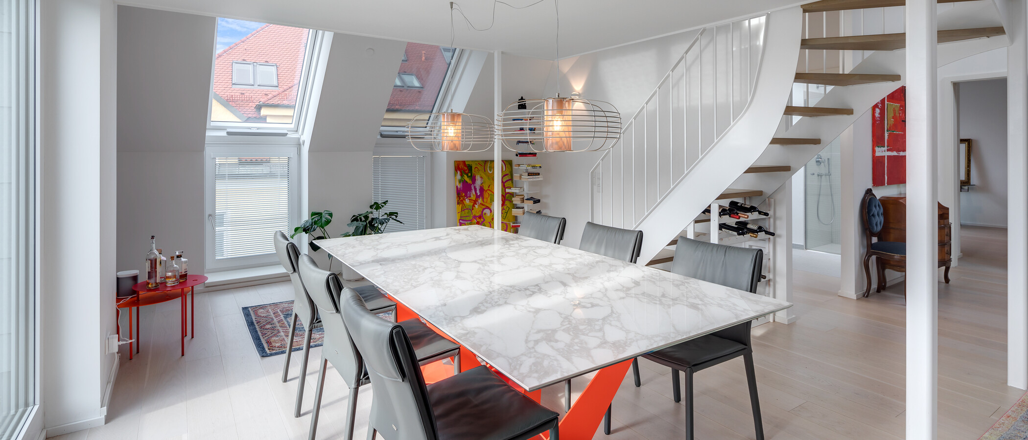 Tagterrasse-lejlighed München Schwabing-West (rund um den Bonner Platz) 04 Spiseplads 11304