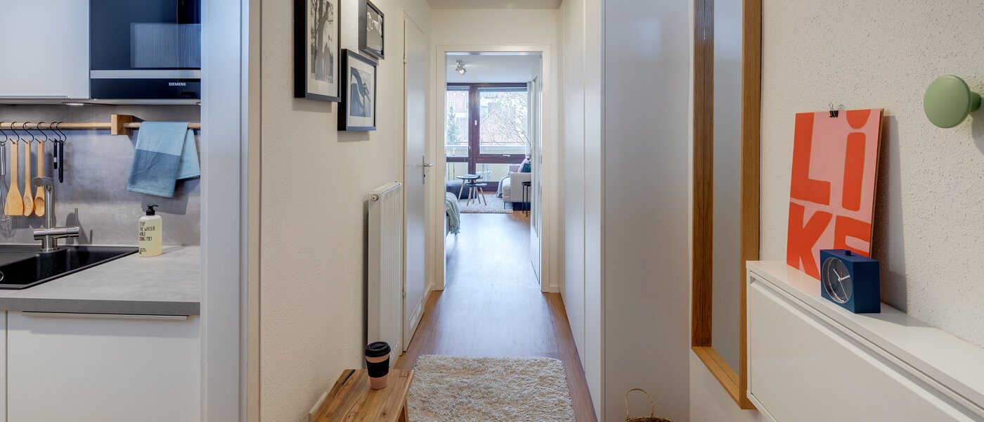 Platt München Sendling 01 Korridor/hallgång 11338