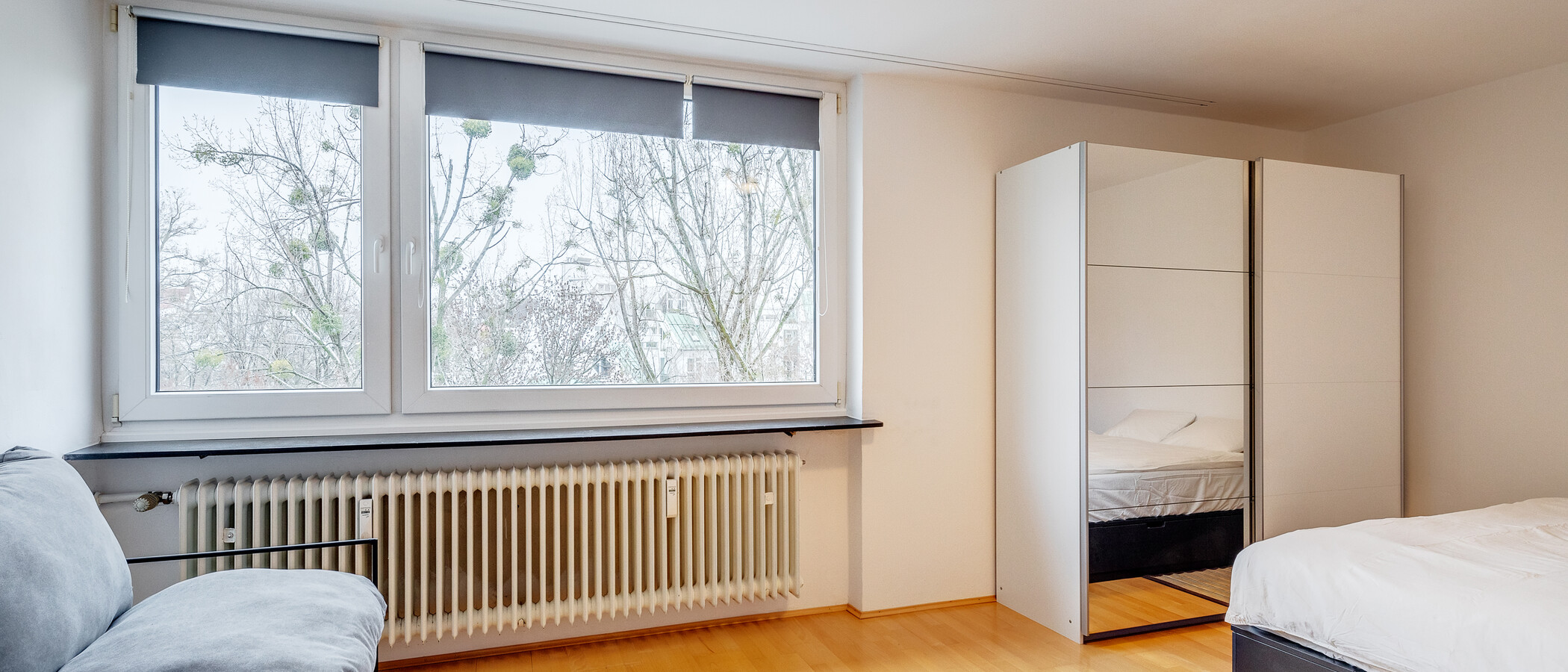 Ploché München Schwabing-West (rund um den Hohenzollernplatz) 04 Obývacia časť 11346