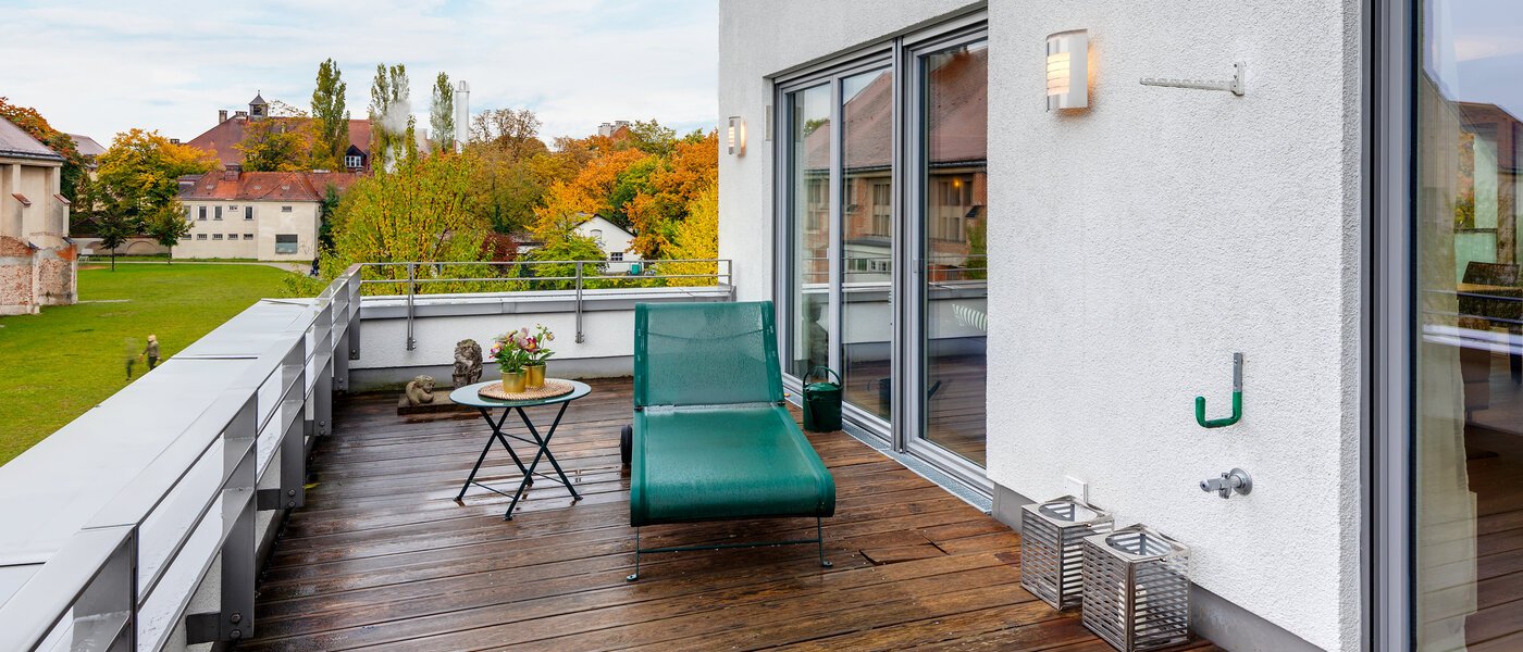 Ploché München Schwabing-West 01 Balkón 11349