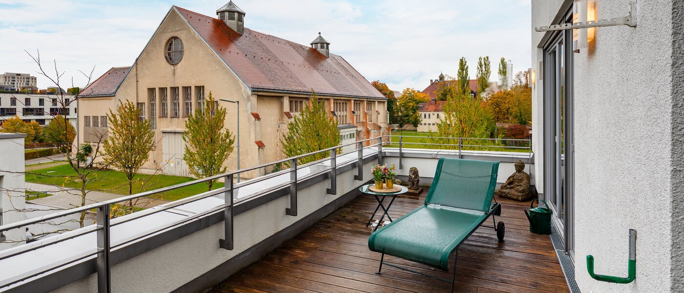 Ploché München Schwabing-West 02 Balkón 11349