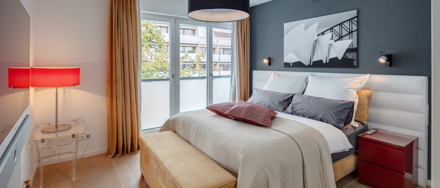 Ploché München Schwabing-West 01 Spálňa 11349