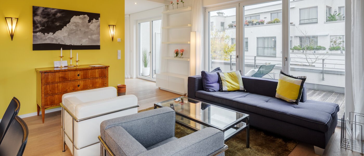 Ploché München Schwabing-West 03 Obývacia časť 11349