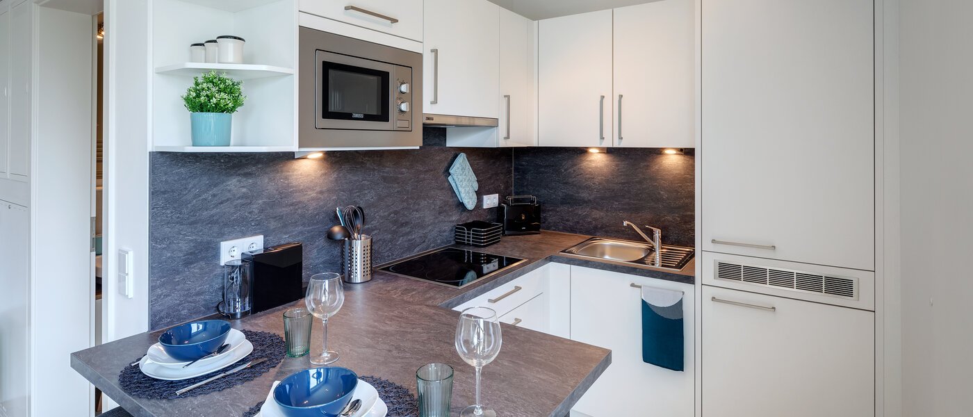 플랫 München Obersendling 01 주방 11350