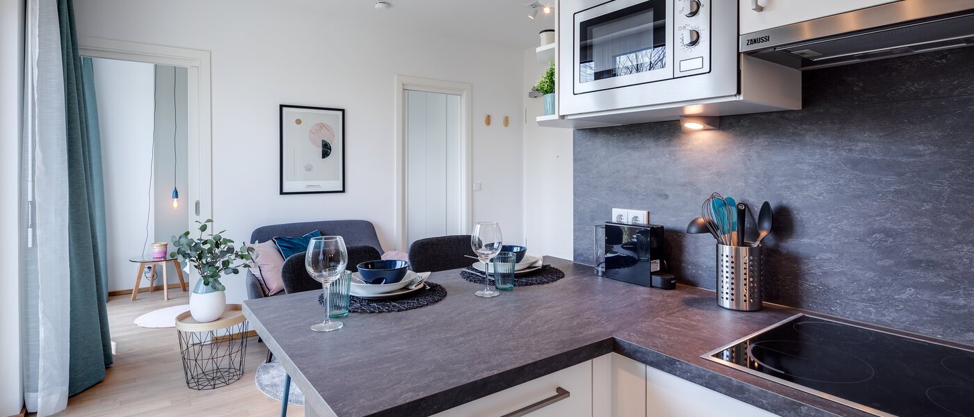 플랫 München Obersendling 03 주방 11350