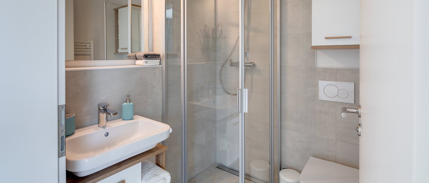 플랫 München Obersendling 01 욕실 11350