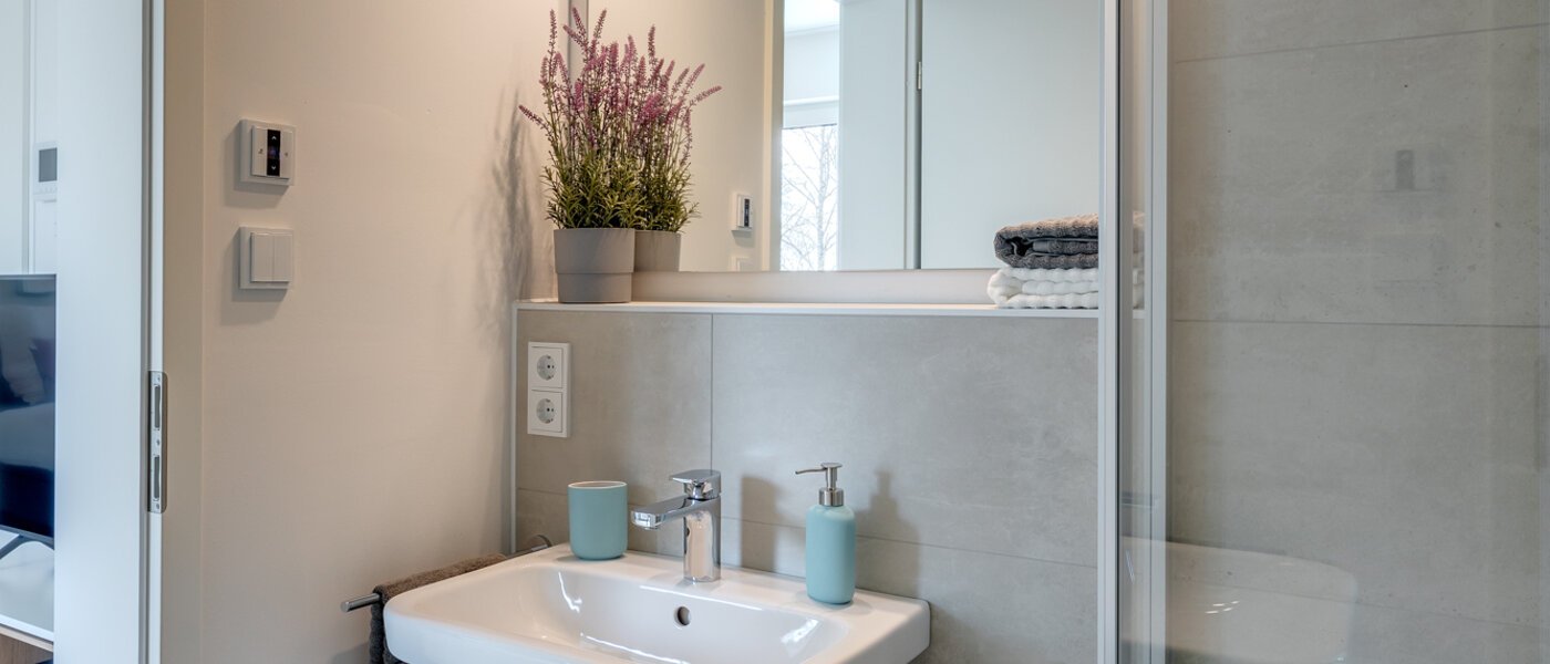 플랫 München Obersendling 03 욕실 11350