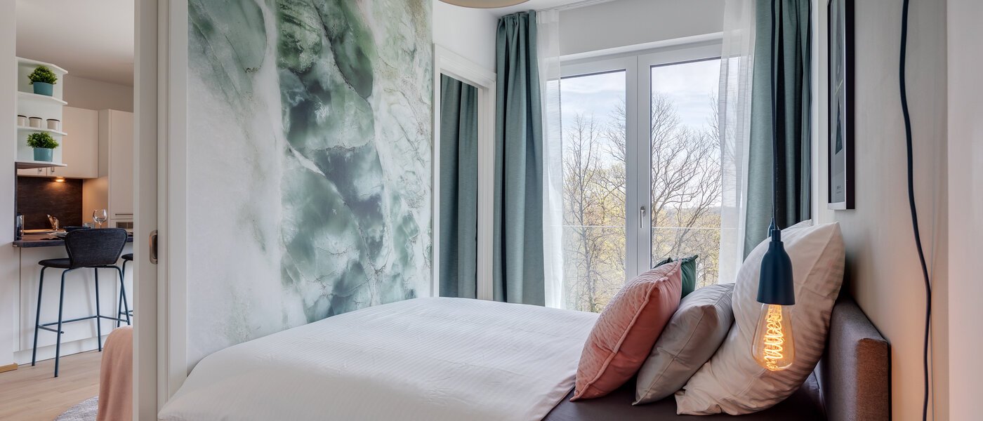 플랫 München Obersendling 03 침실 11350