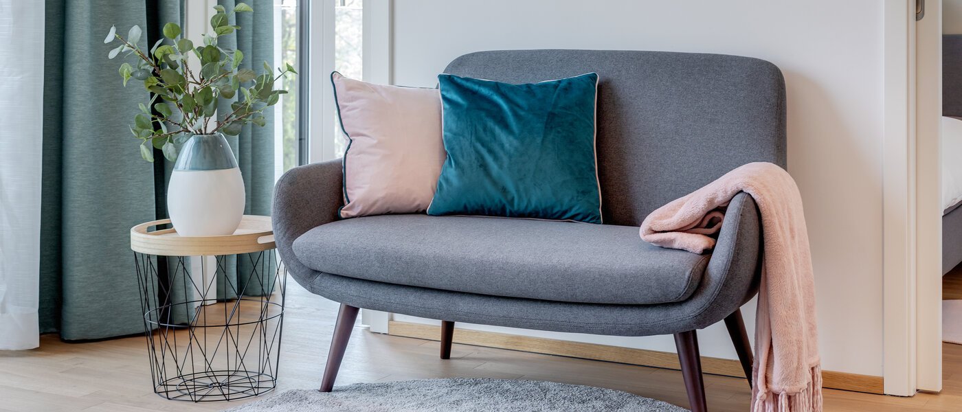 플랫 München Obersendling 02 거실 공간 11350