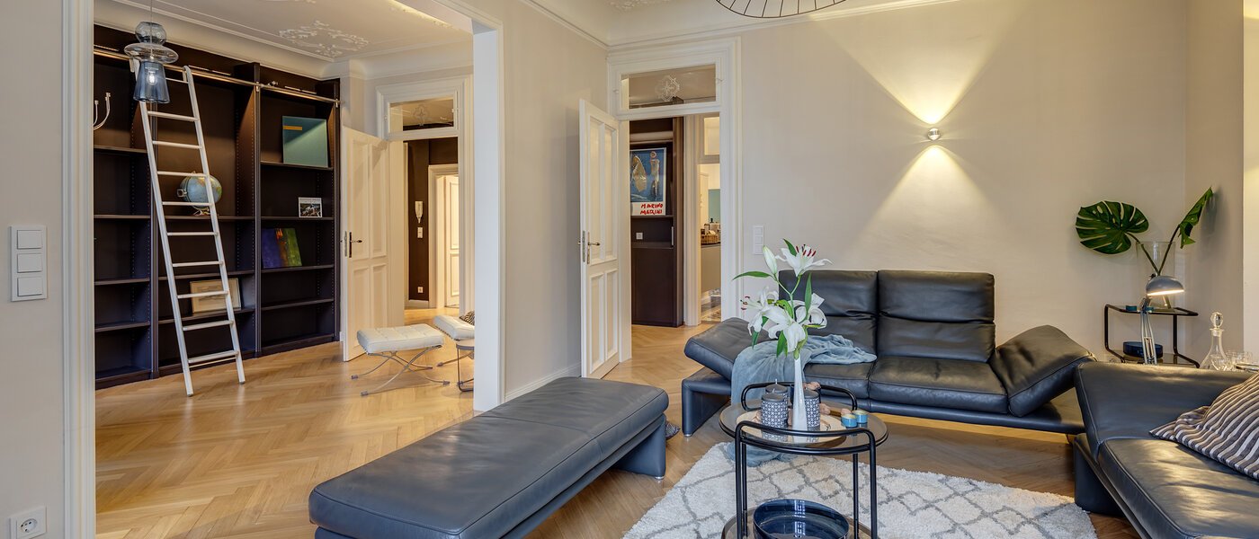 Ploché München Glockenbachviertel 03 Obývací prostor 11352