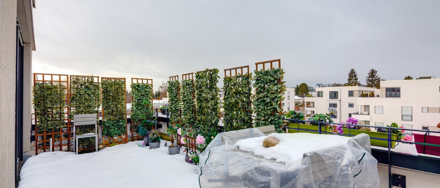 Ravna stran München Oberföhring 01 Strešna terasa 11374