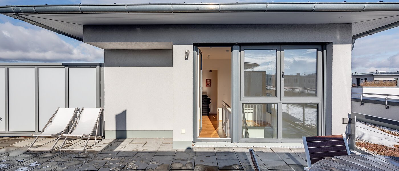 Düz München Aubing 01 Çatı terası 11399