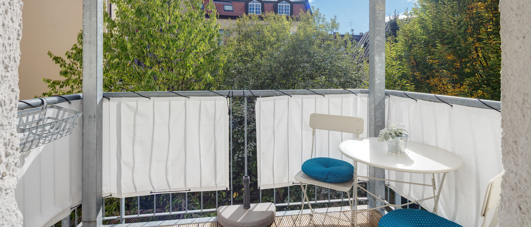 Flat München Westend 01 Balkong 11413