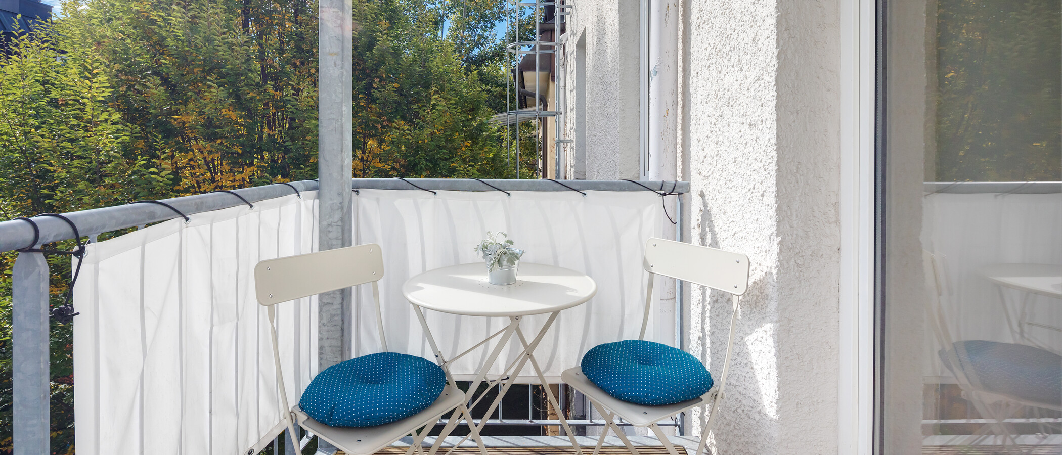 Flat München Westend 02 Balkong 11413