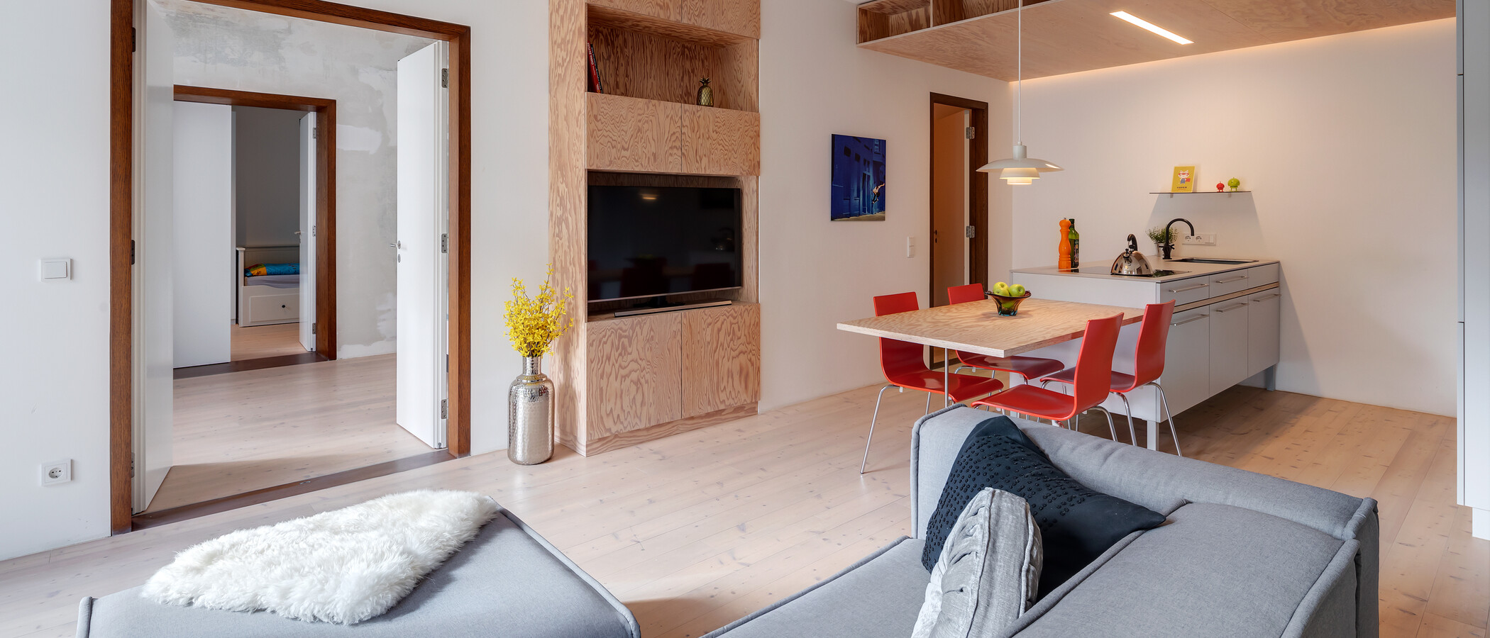 Flat München Westend 04 Stue og oppholdsrom 11413