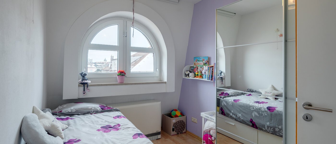 Tetőtéri lakás München Schwanthalerhöhe 01 2. hálószoba 11426