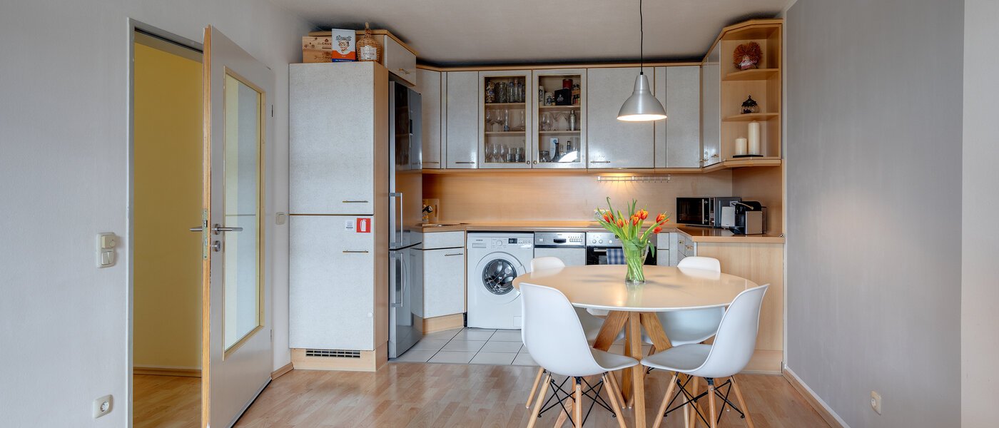 Tetőtéri lakás München Schwanthalerhöhe 03 Nappali 11426