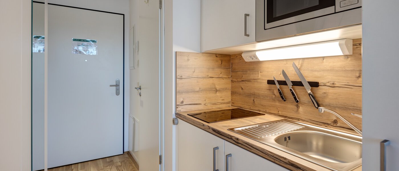 플랫 München Messestadt Riem 02 주방 11435