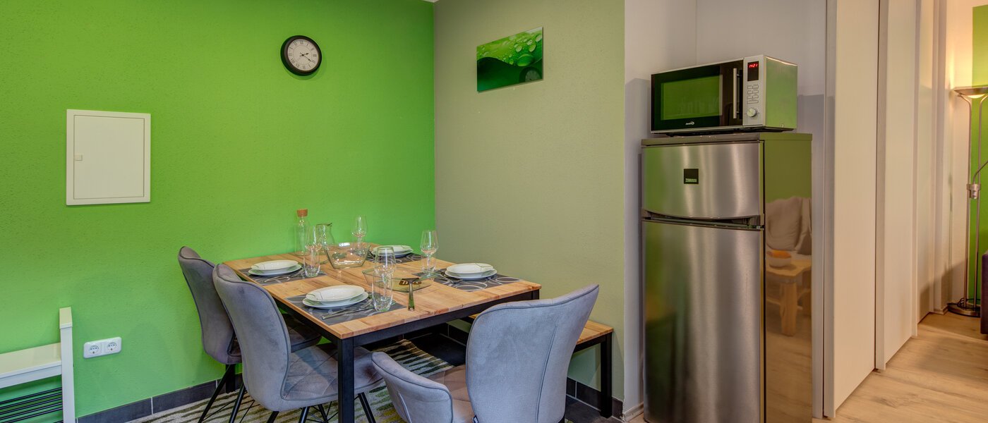 Płaski München Ludwigsvorstadt 04 Kuchnia 11451