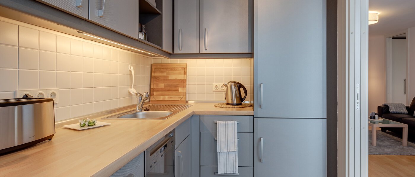 Плосък München Maxvorstadt - Westen 03 Кухня 11480