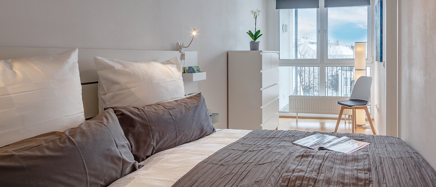 Плосък München Maxvorstadt - Westen 02 Спалня 11480