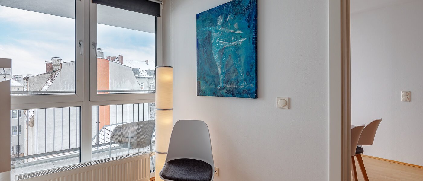 Плосък München Maxvorstadt - Westen 03 Спалня 11480