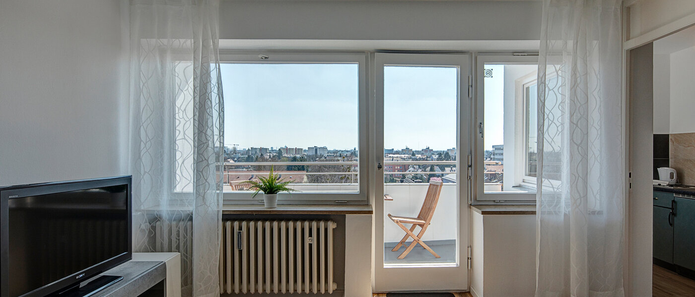 Flad München Moosach 03 Opholdsområde 11491