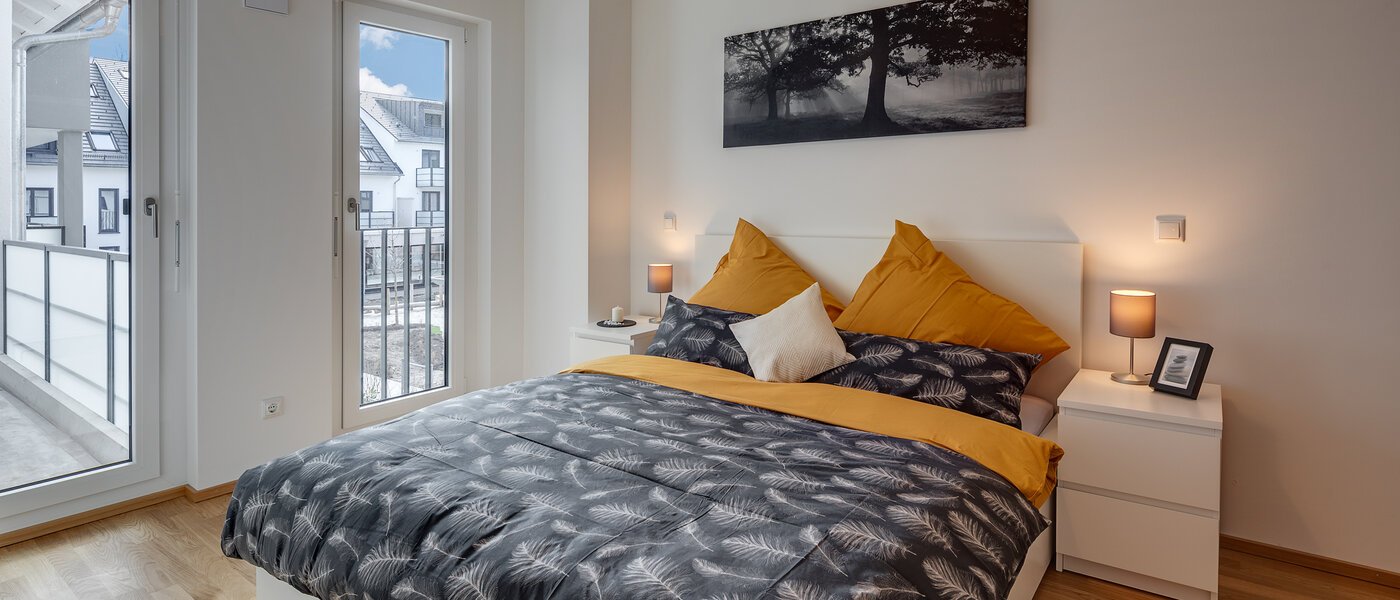 Płaski München Riem 01 Sypialnia 11494