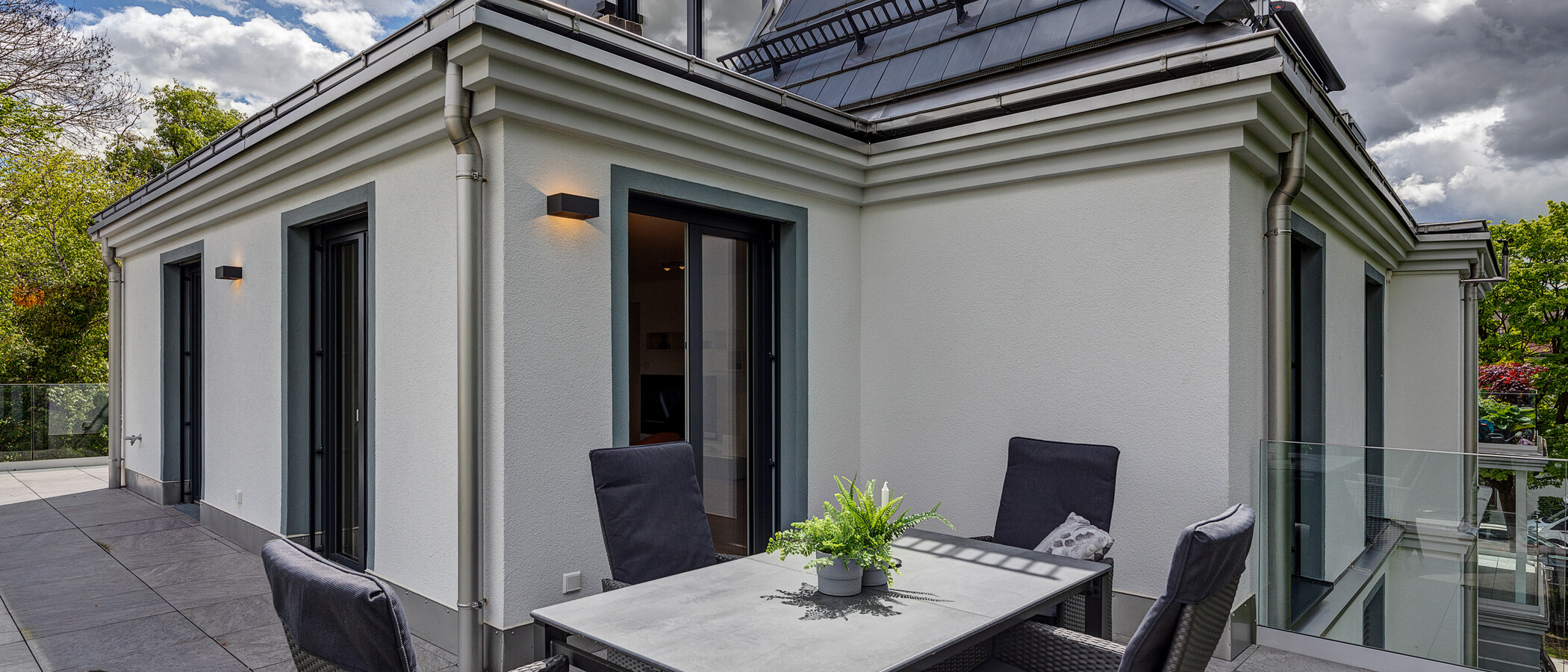 Lapos München Nymphenburg 05 Tetőterasz 11535