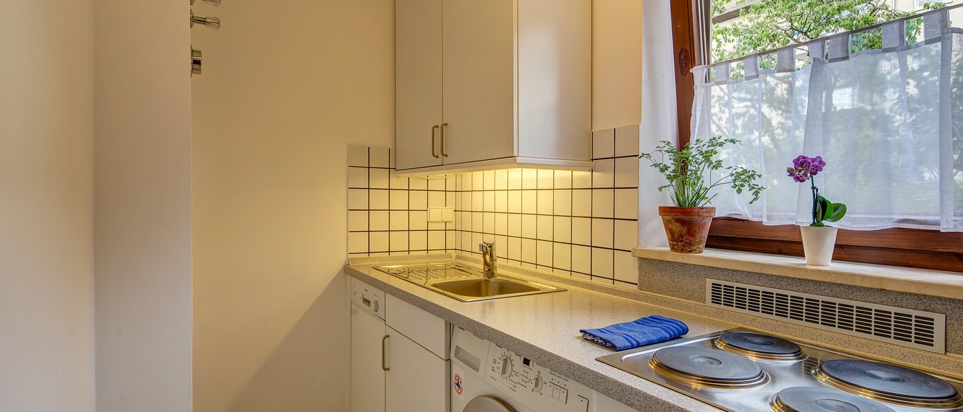 Плоский München Harlaching 01 Кухня 1155