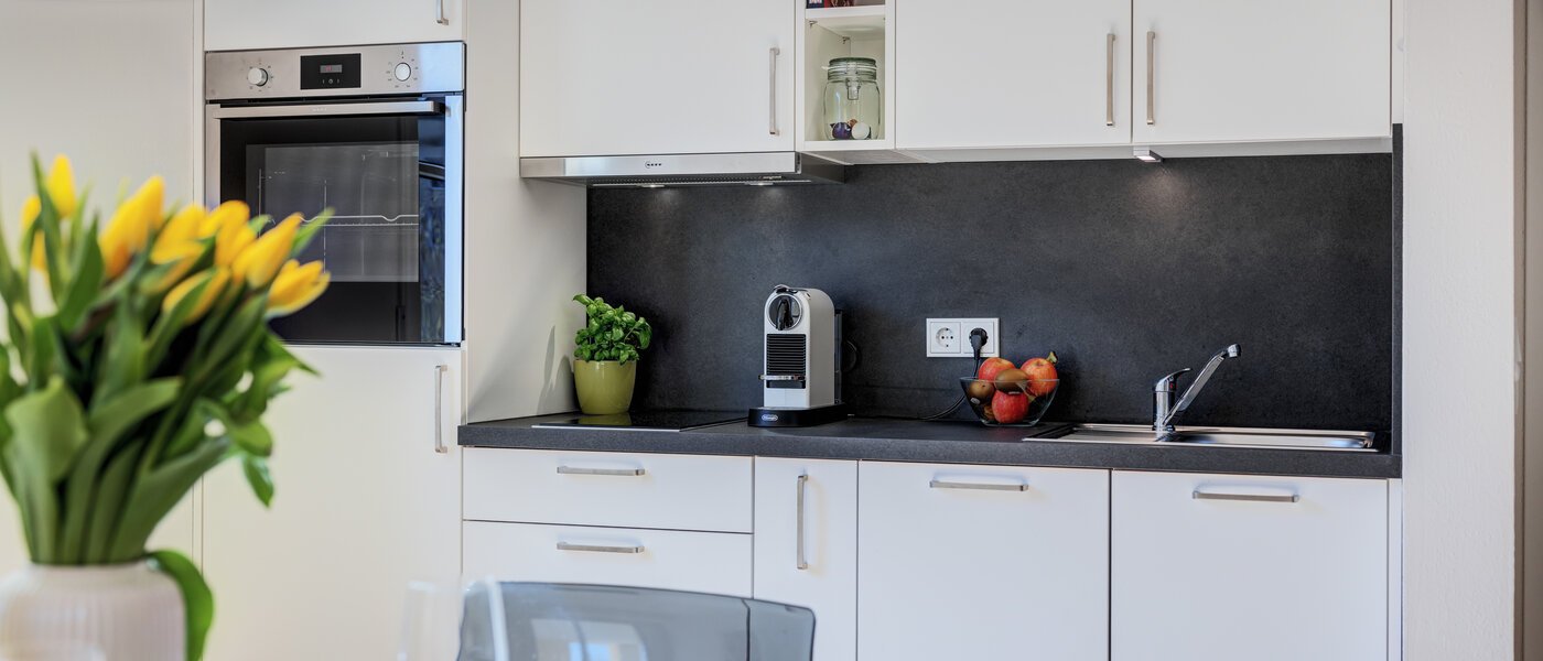 Płaski München Schwabing-Nord (zw. Leopoldstraße & Englischen Garten) 01 Kuchnia 11551