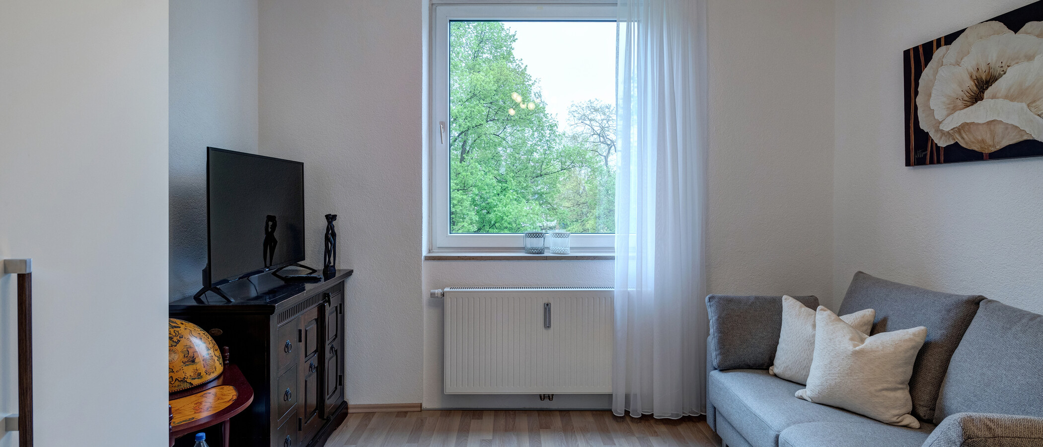 Flat München Milbertshofen 01 Gjesterom 11553
