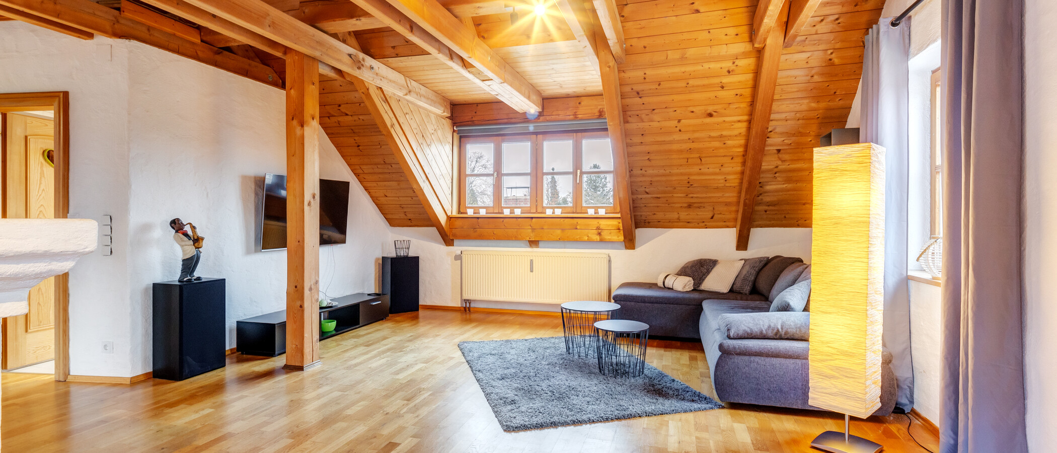 Flat München Am Hart 05 Stue og oppholdsrom 11561