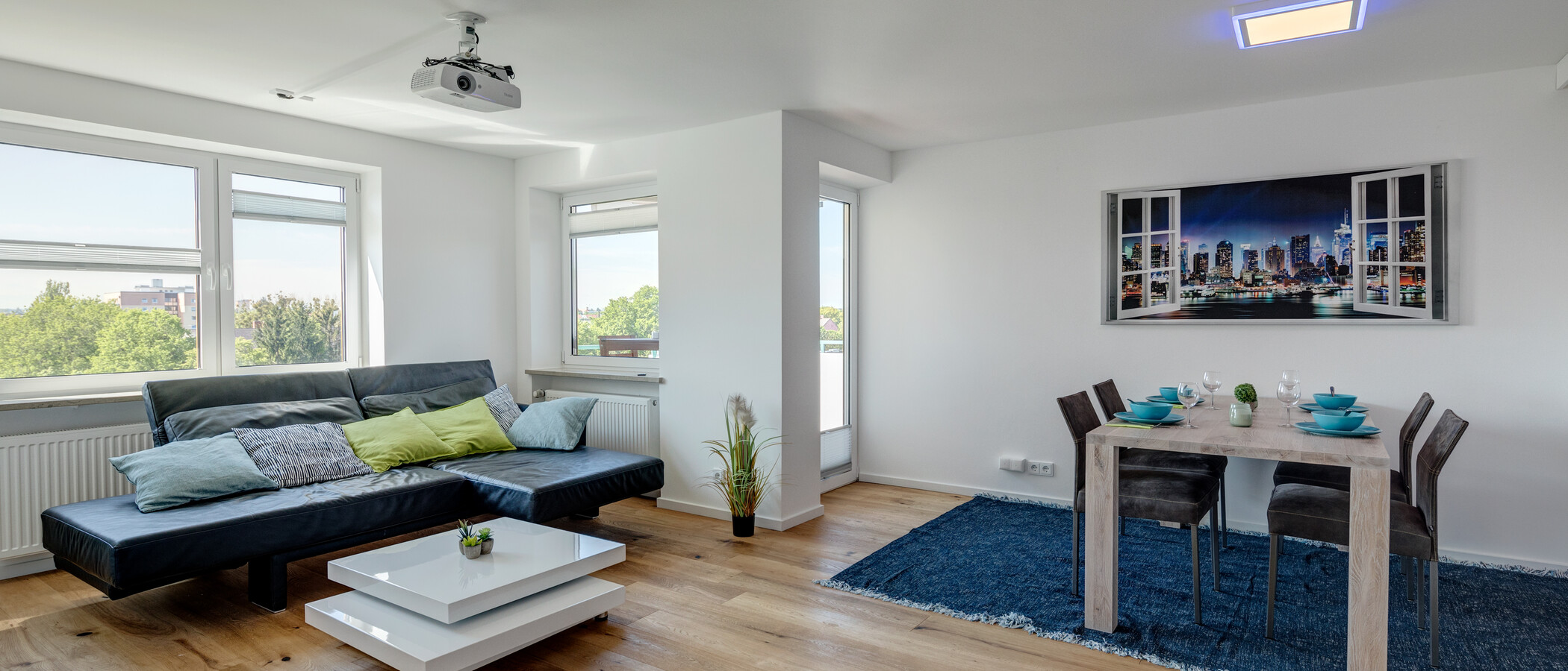 Ploché München Sendling-Westpark 01 Obývací prostor 11577