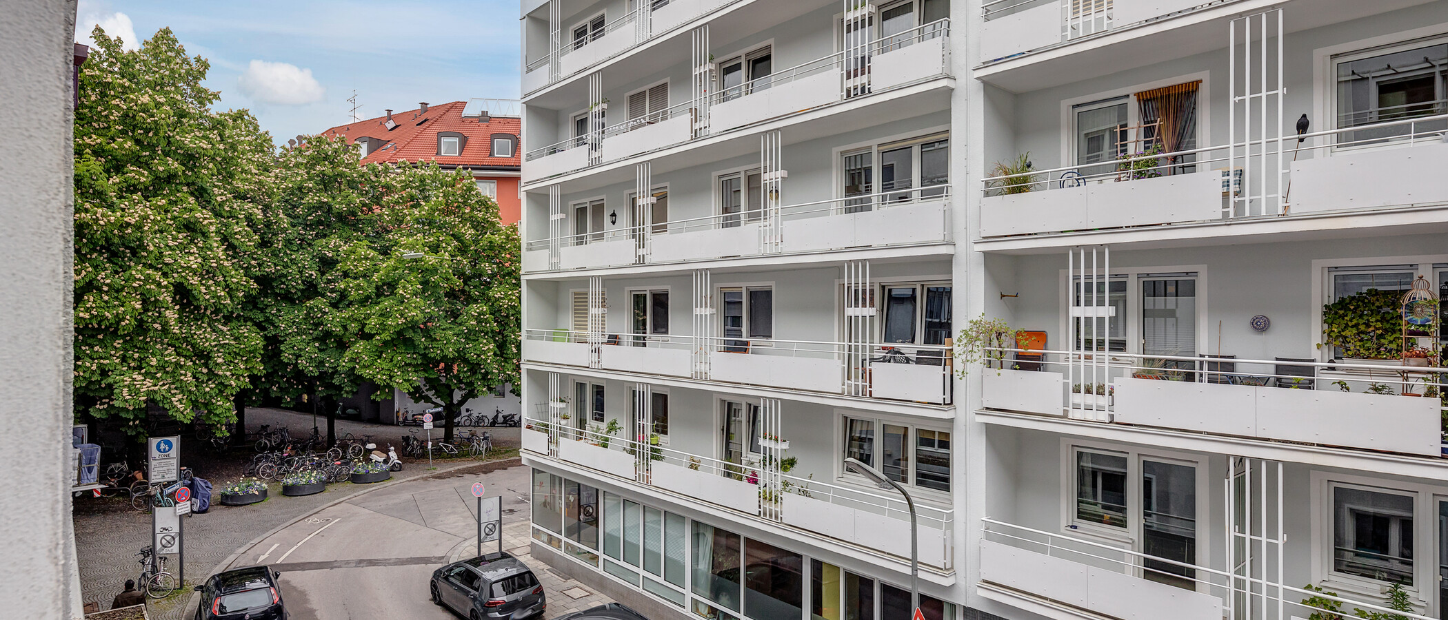 Płaski München Schwabing-West (rund um den Hohenzollernplatz) 01 Widok 11583