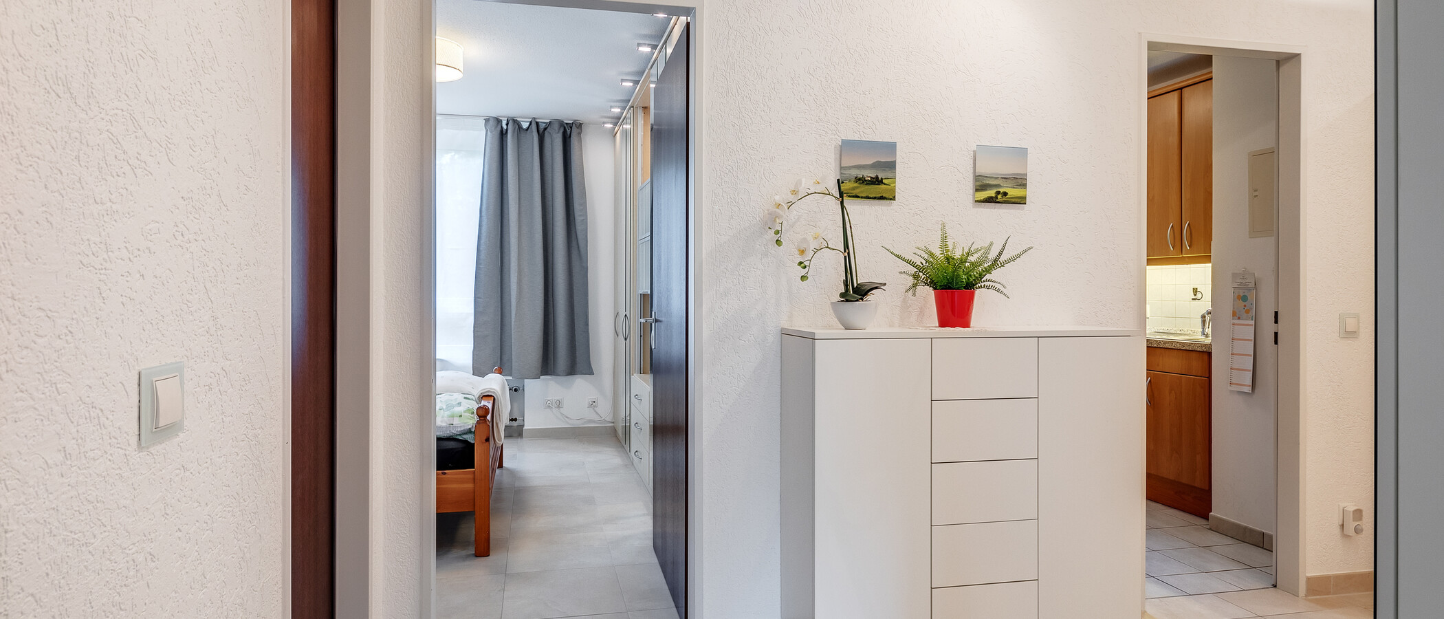 Düz München Oberföhring 02 Koridor/koridor geçidi 11585