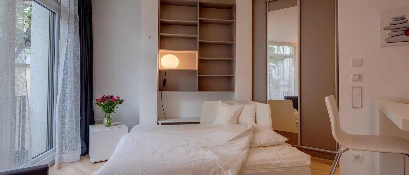 Düz München Bogenhausen 01 Uyku alanı 11603