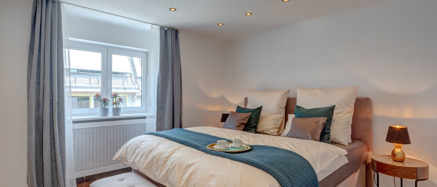 Ploché München Schwabing (rechts der Leopoldstraße) 01 Spálňa 11606