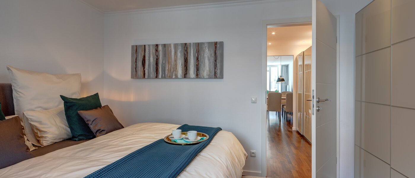 Ploché München Schwabing (rechts der Leopoldstraße) 03 Spálňa 11606