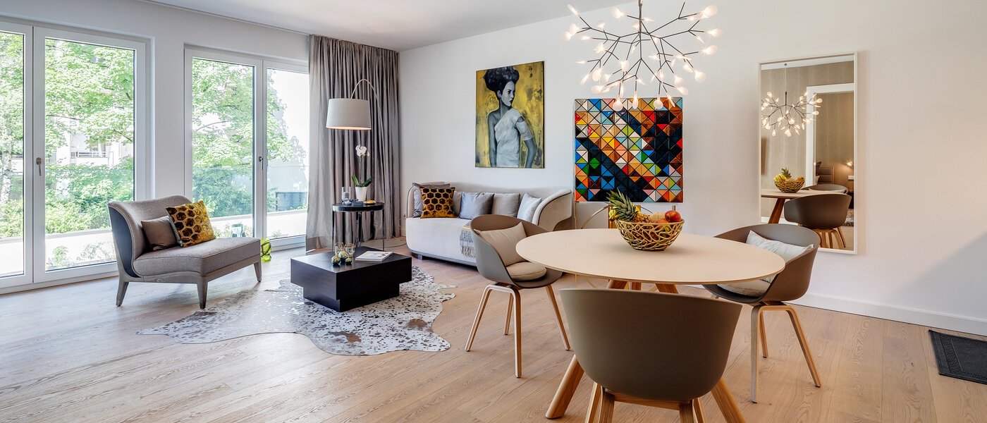 Flad München Maxvorstadt 02 Opholdsområde 11609