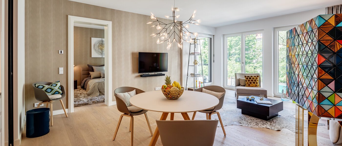 Flad München Maxvorstadt 03 Opholdsområde 11609