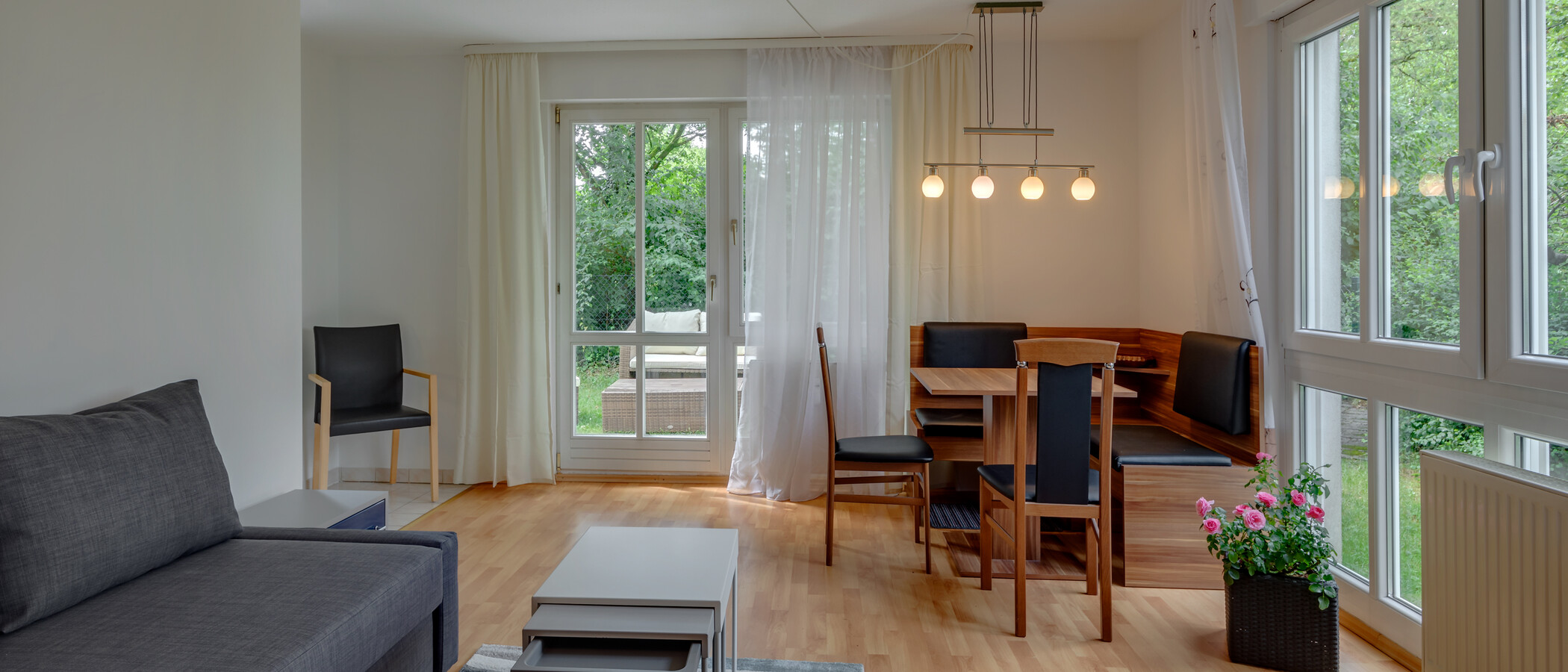 Flat München Lerchenau 01 Stue og oppholdsrom 11659