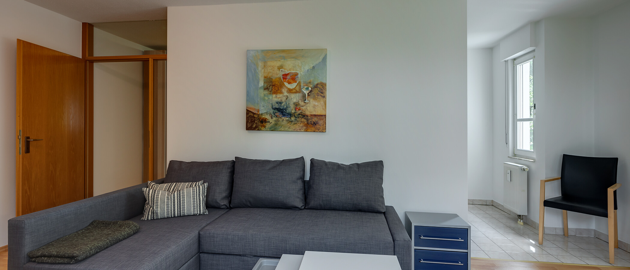 Flat München Lerchenau 02 Stue og oppholdsrom 11659