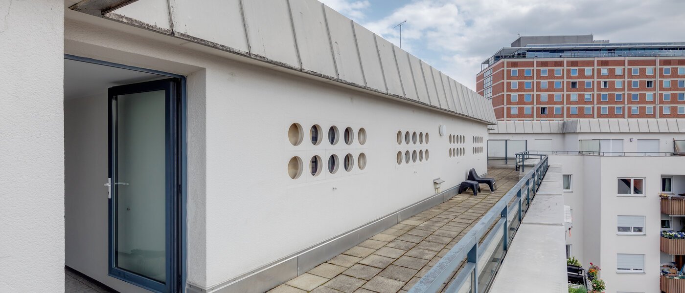 Ploché München Gärtnerplatzviertel 03 Společná terasa  11662