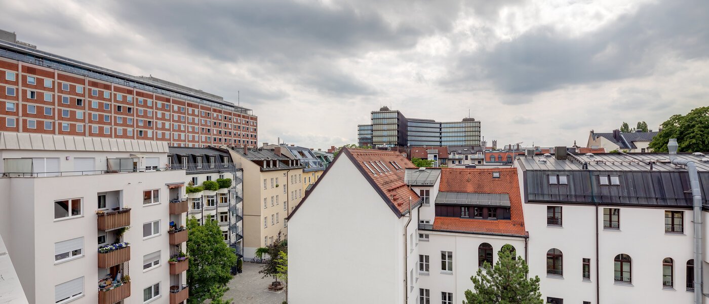 Ploché München Gärtnerplatzviertel 05 Společná terasa  11662