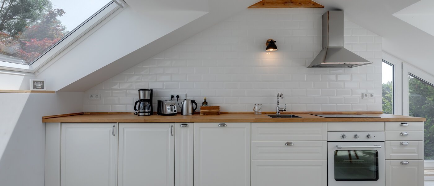 Podkrovní byt Feldafing Tutzing 02 Kuchyně 11697