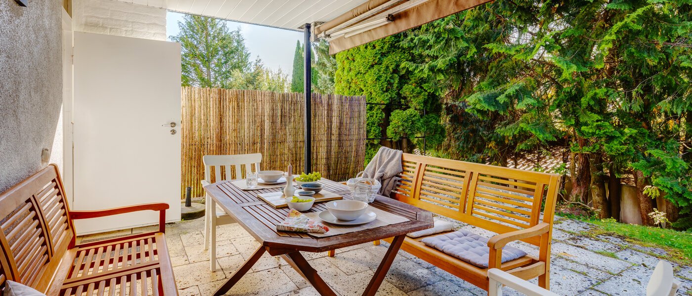 가든 플랫 Feldafing 02 테라스 11698