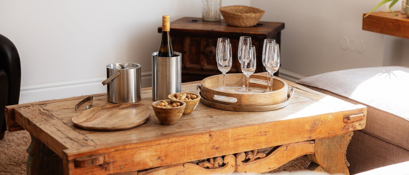 가든 플랫 Feldafing 03 거실 공간 11698