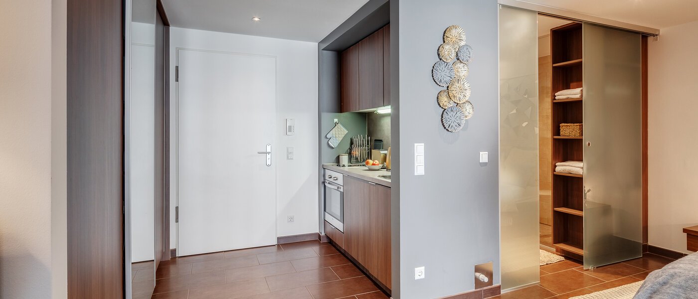 Ploché München Ludwigsvorstadt 02 Chodba/chodba 11715